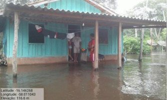 Abertura de comportas de usinas no rio Jauru podem colocar Cáceres e Porto Esperidião em alerta