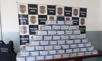 Polícia Civil apreende mais de meia tonelada de cocaína na zona rural de Comodoro