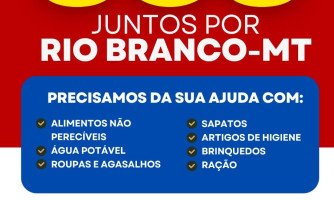 Decretada situação de emergência em Rio Branco; Instituições e pessoas se mobilizam no socorro às vítimas