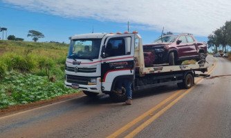 Acidente na MT-175 entre Quatro Marcos e Mirassol D’Oeste Deixa Motorista Ferido