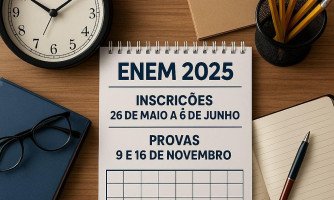 Enem 2025: MEC anuncia datas de inscrição e aplicação das provas