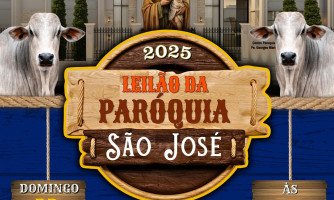Paróquia São José realizará tradicional leilão em prol da construção do Centro Paroquial Padre Georges