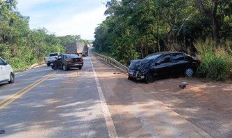 Polícia encontra drogas em carro envolvido em acidente fatal na BR-070, em Cáceres
