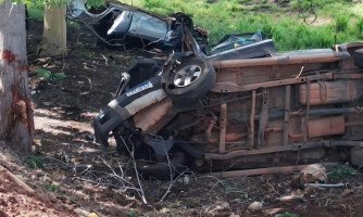 Acidente envolvendo três veículos deixa dois feridos na MT-175, em Mirassol D’Oeste