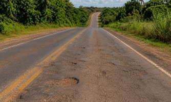 Chico Guarnieri cobra recuperação urgente da MT-248 entre Araputanga e Jauru