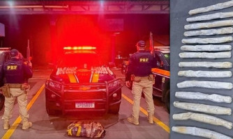 Passageiro é preso com explosivos em ônibus na BR-174 a caminho de Cuiabá