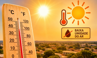 Semana será de muito calor e baixa umidade em São José dos Quatro Marcos