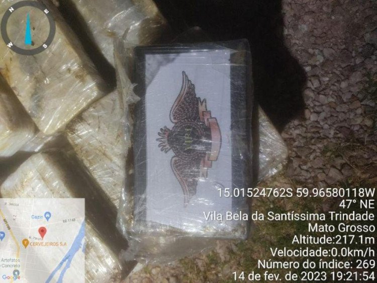 Polícia Civil apreende 51 tabletes de cocaína pura em Vila Bela da Santíssima Trindade