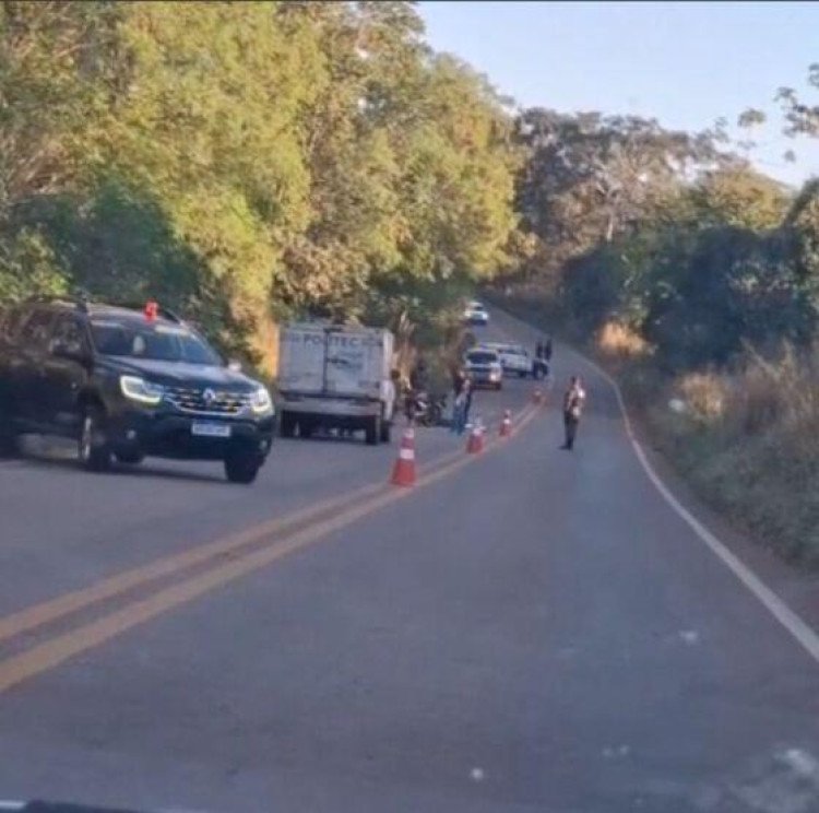 Motociclista morre ao colidir com capivara na MT-175 em São José dos Quatro Marcos