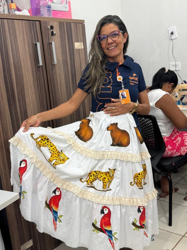 Curso de Costureiro do SENAC em Cáceres une capacitação profissional e valorização da cultura local
