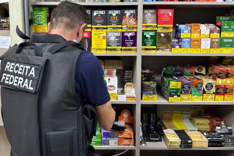 Operação em Mirassol D’Oeste desarticula esquema de contrabando de cigarros eletrônicos e bloqueia R$ 150 milhões