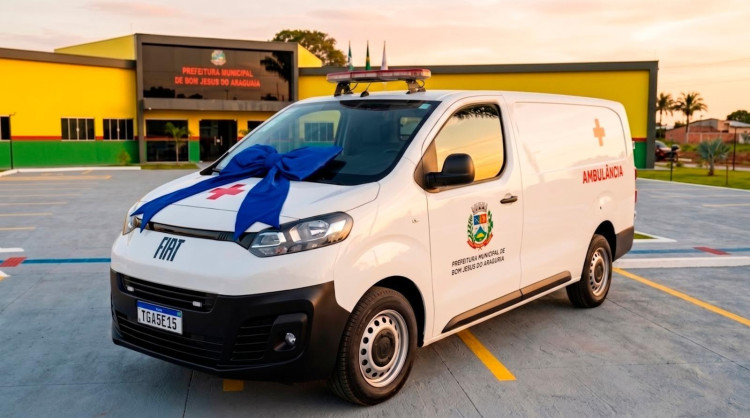 AVANÇO NA SAÚDE: Ambulância articulada por Chico Guarnieri reforça saúde em Bom Jesus do Araguaia