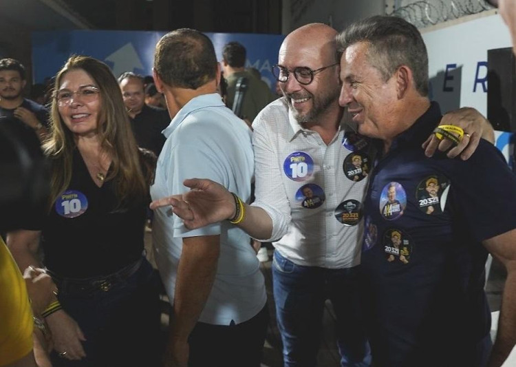 Mauro Mendes declara apoio à reeleição de Beto Dois a Um