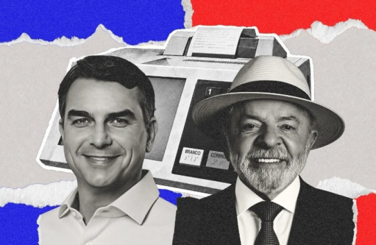 Flávio Bolsonaro e Lula avançam para o segundo turno na eleição presidencial